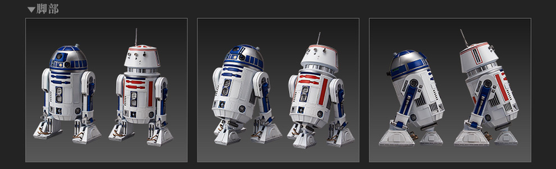 Illustration for article titled Bandai's Newest Star Wars Model Kits Are Two Wonderful Astromechs